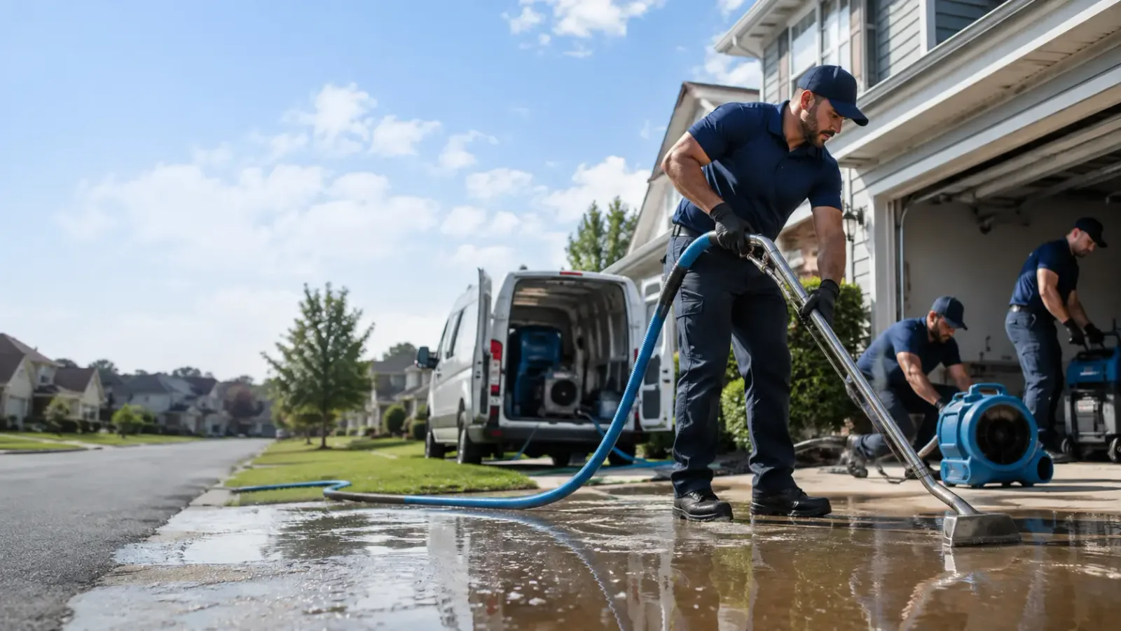 Flood Damage Restoration in Liverpool, TX